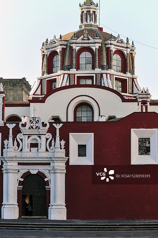 普埃布拉斯圣多明哥教堂图片素材