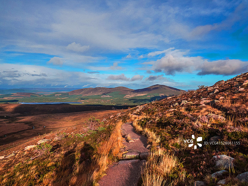 凯恩戈姆山全景图片素材