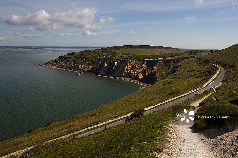 怀特岛阿勒姆湾图片素材