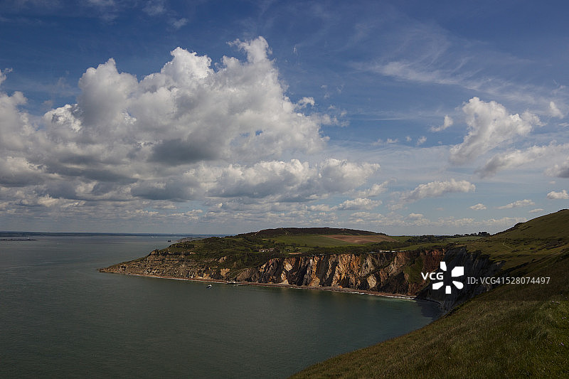 怀特岛阿勒姆湾图片素材