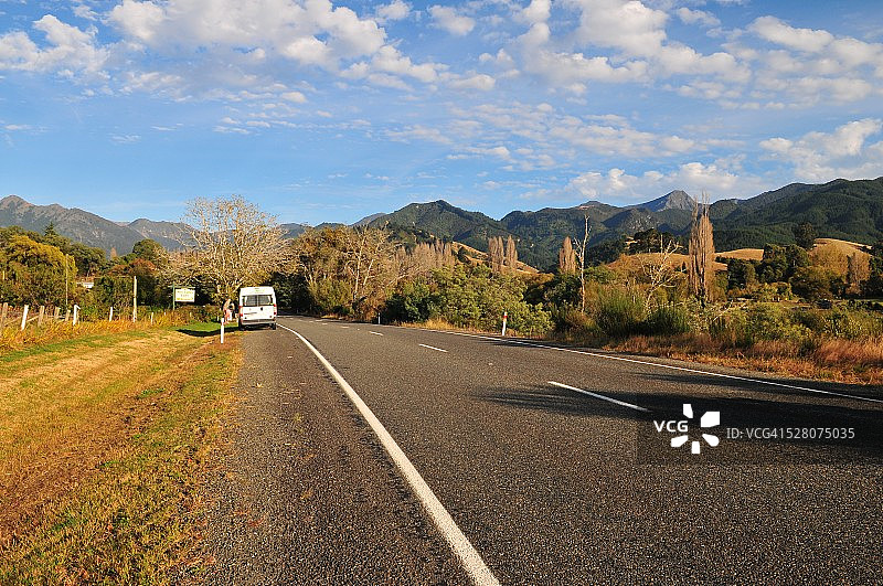 通往莫图伊卡的道路图片素材