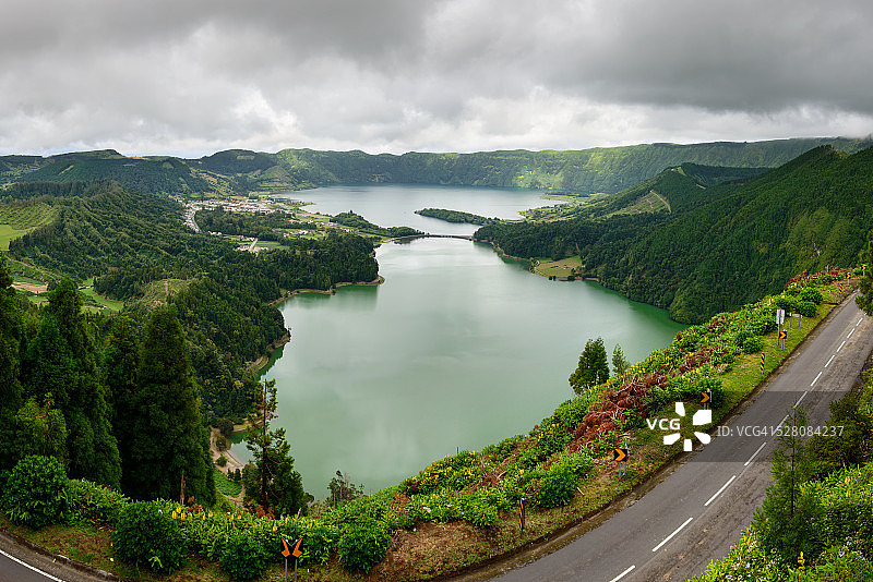 塞特西达德斯全景图片素材