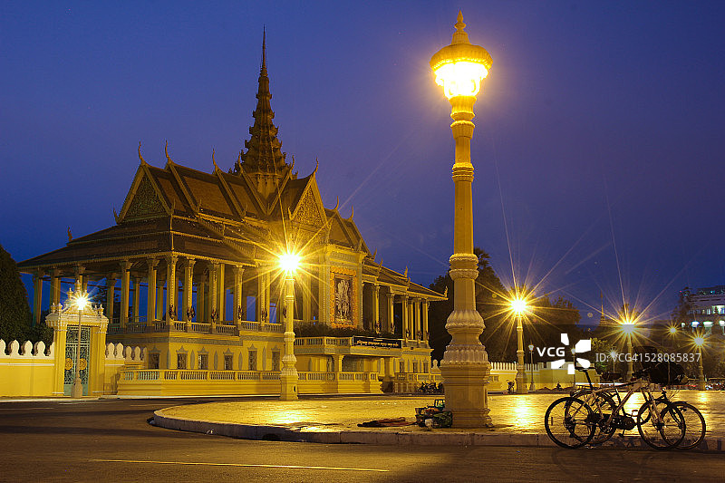 金边王宫图片素材