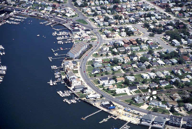 新泽西海岸的房屋图片素材