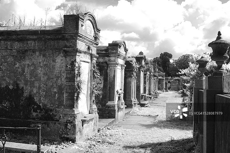 新奥尔良拉斐特第一公墓图片素材