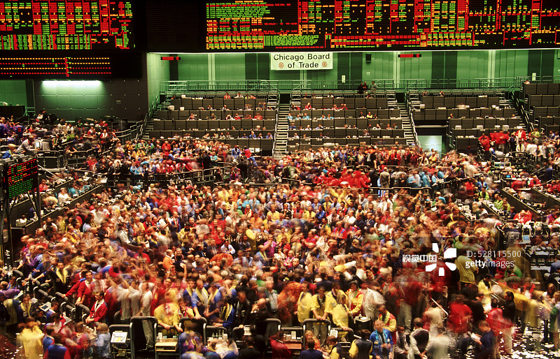 芝加哥商业交易所图片素材