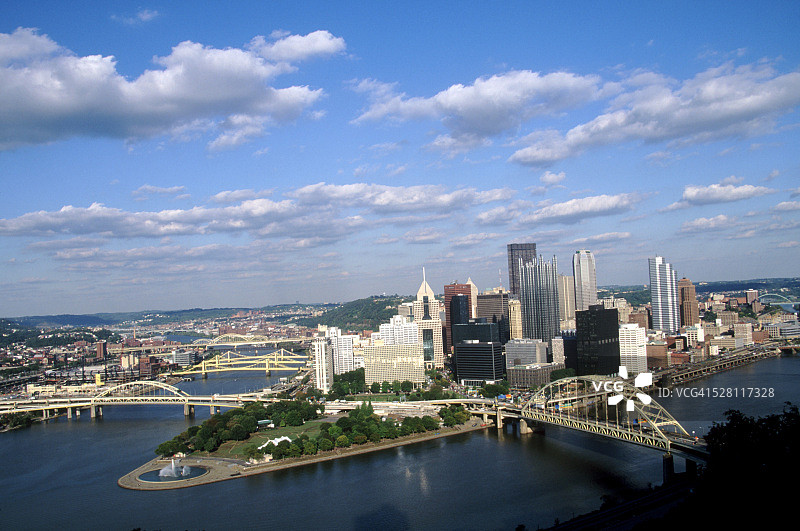 金三角 – 宾夕法尼亚州匹兹堡图片素材