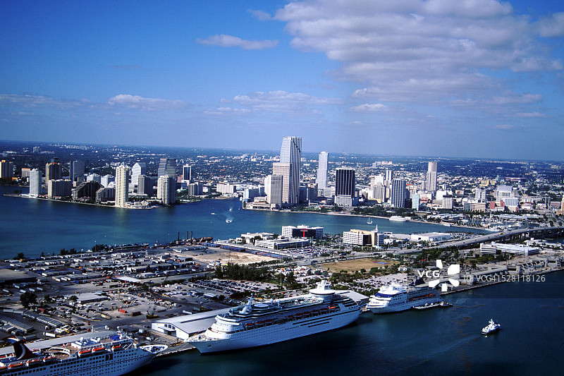 迈阿密港图片素材