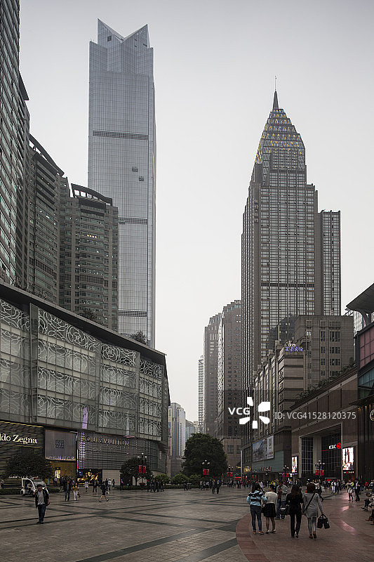 重庆人民解放广场图片素材