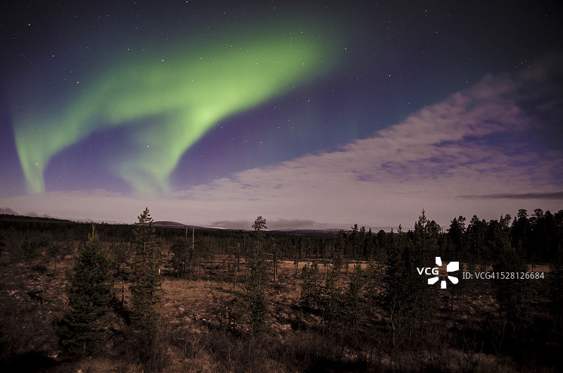 北极光图片素材