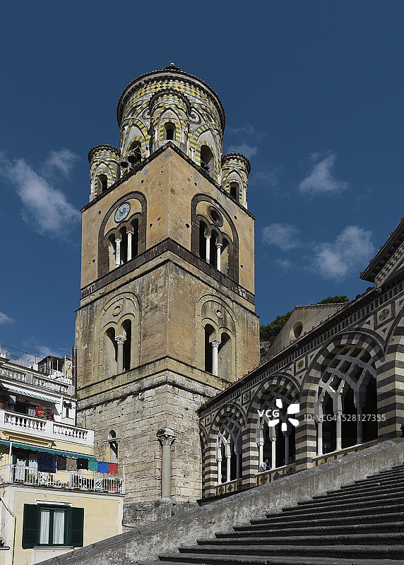 意大利阿马尔菲大教堂图片素材