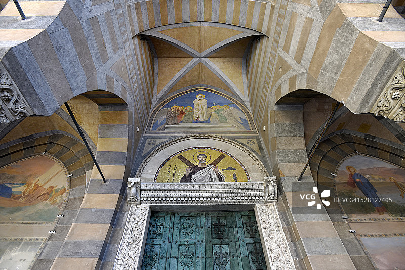 意大利阿马尔菲大教堂图片素材