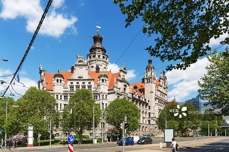 莱比锡新市政厅图片素材