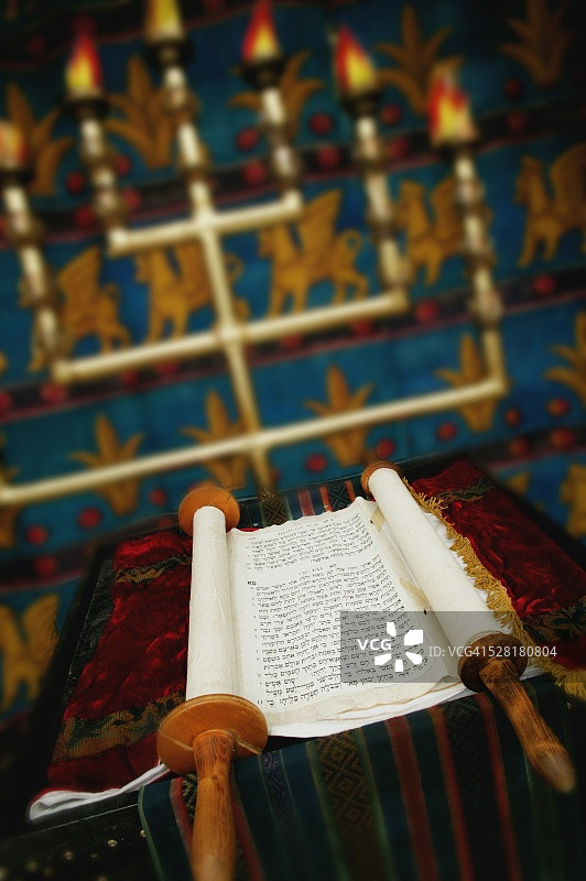 《托拉》经卷图片素材
