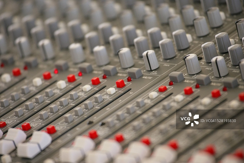 音响控制台图片素材