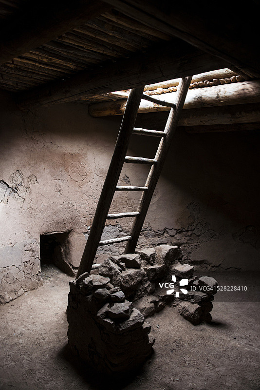 佩科斯国家历史公园；美国新墨西哥州图片素材