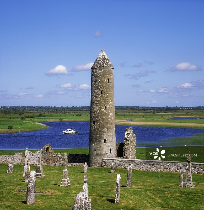 克朗马克诺伊斯圆形塔楼图片素材