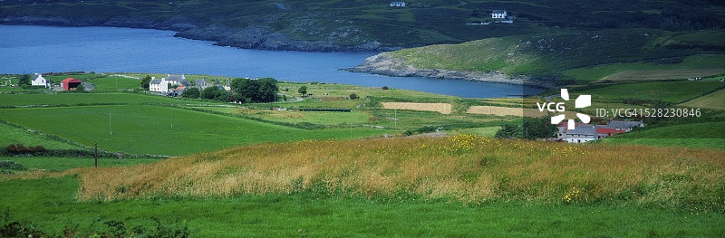 科克郡，从斯基伯林的托头附近观看，爱尔兰图片素材