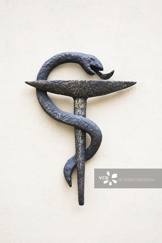 阿斯克勒庇俄斯之杖图片素材