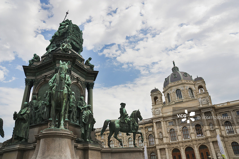 维也纳艺术史博物馆，奥地利维也纳图片素材