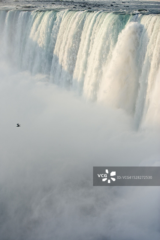 尼亚加拉瀑布马蹄瀑布特写 - 加拿大安大略省图片素材