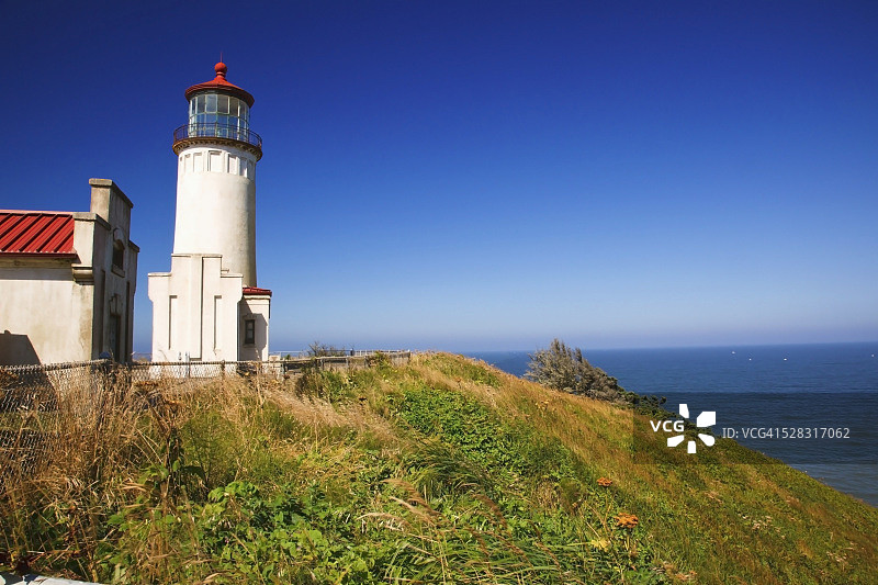 伊尔瓦科华盛顿州北岬灯塔图片素材