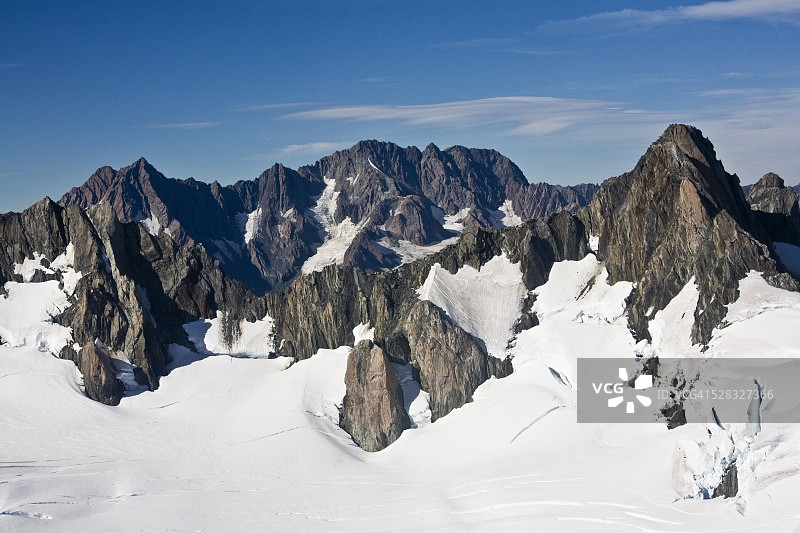 库克山脉，新西兰图片素材