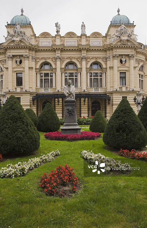克拉科夫尤利乌什·斯沃瓦茨基剧院，波兰图片素材
