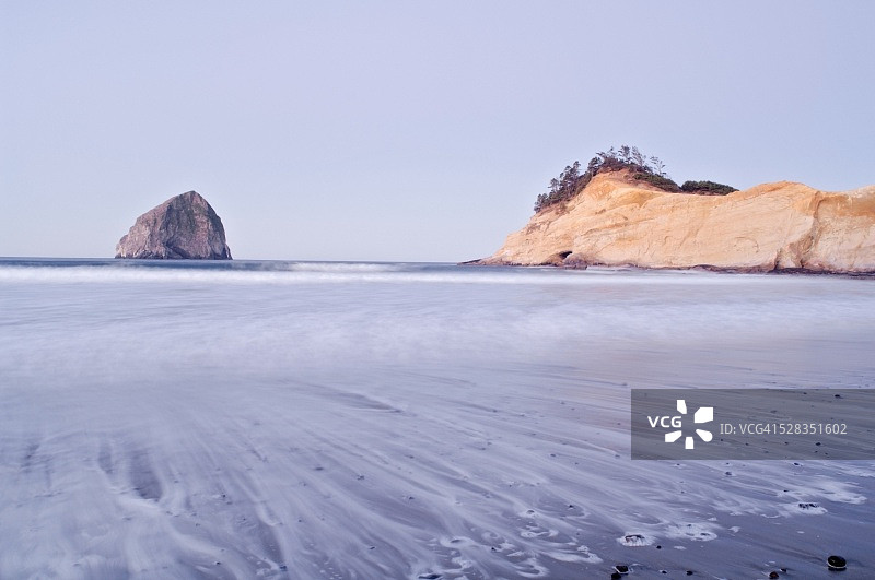 基万达角，太平洋城，俄勒冈州，美国图片素材