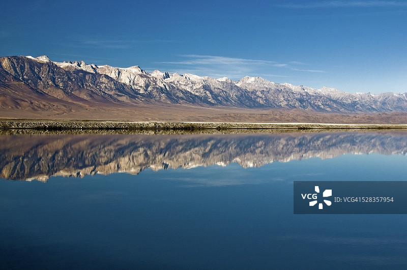 美国加利福尼亚州欧文斯湖图片素材