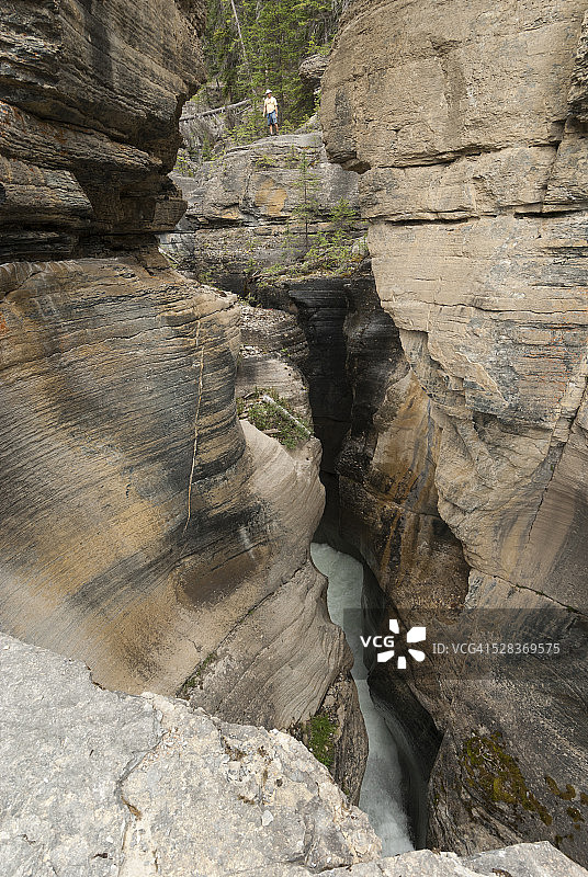 冰原大道，米斯塔亚峡谷图片素材