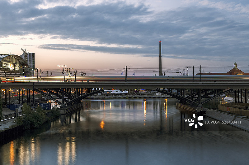 柏林中央火车站图片素材