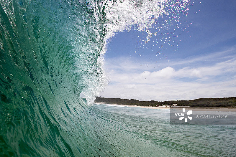 畸形波图片素材