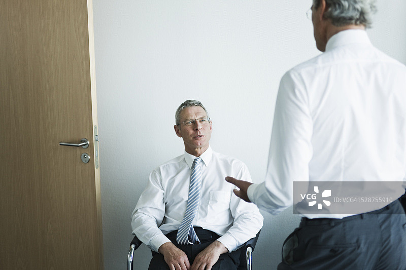 商务人士争吵图片素材