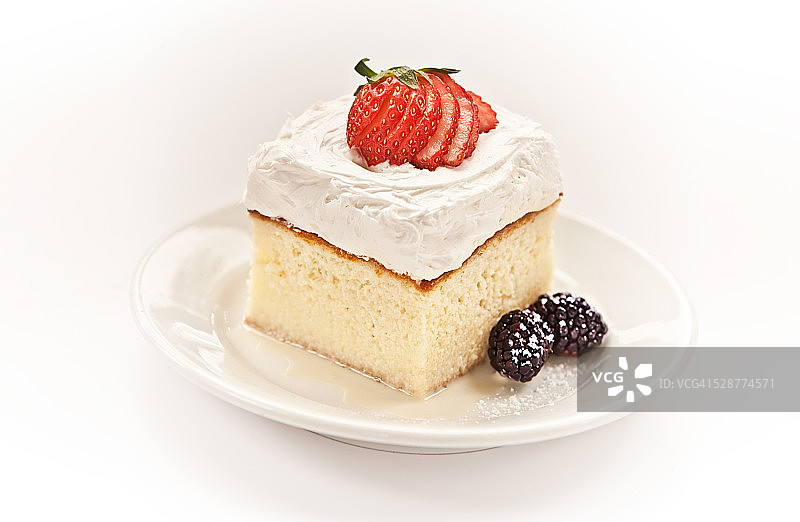 三奶蛋糕图片素材