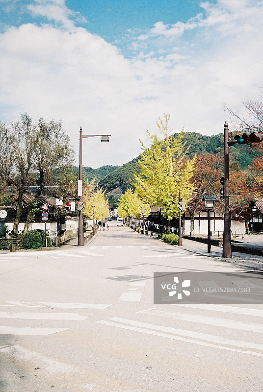 日本岛根县津和野图片素材