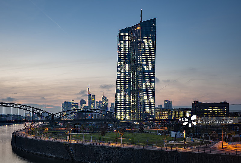 欧洲中央银行图片素材