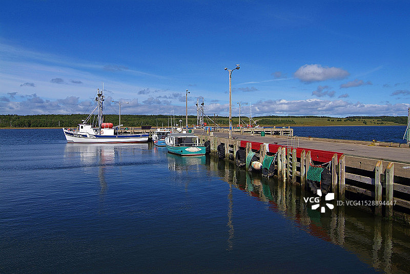 新斯科舍省布雷顿角切蒂坎普港图片素材