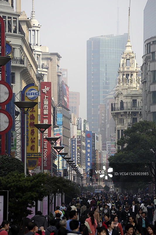 南京路东段图片素材