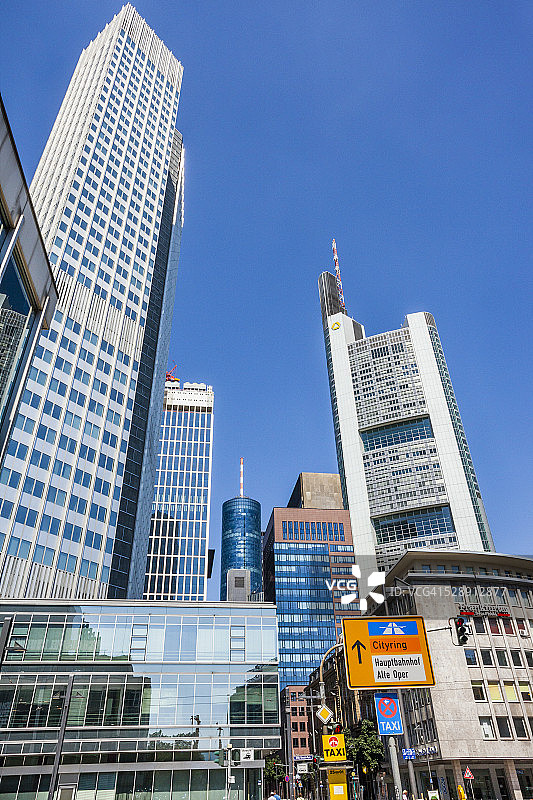 法兰克福高层建筑图片素材