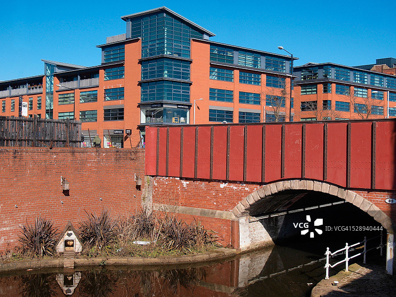 曼彻斯特北部地区和罗奇代尔运河图片素材