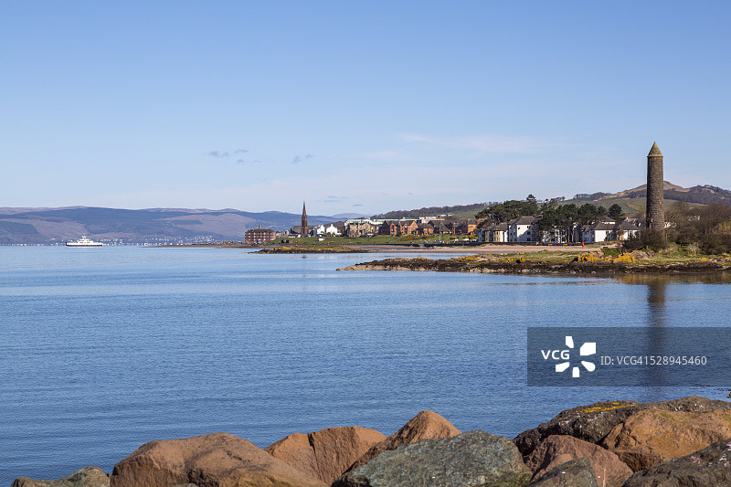 海滨小镇图片素材