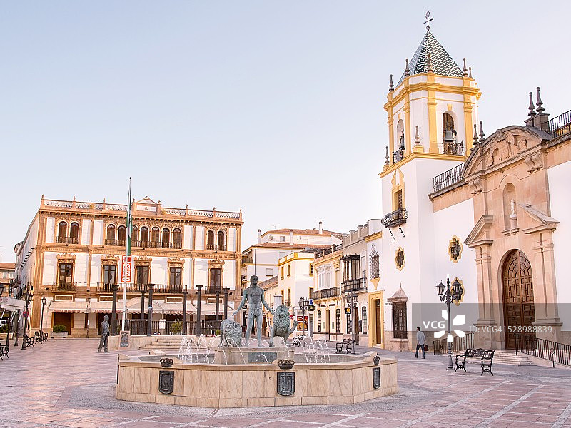 龙达索科罗广场图片素材