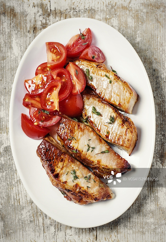 烤鳕鱼图片素材