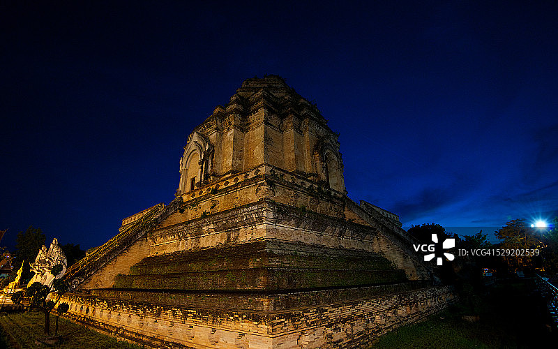 清迈柴迪隆寺图片素材