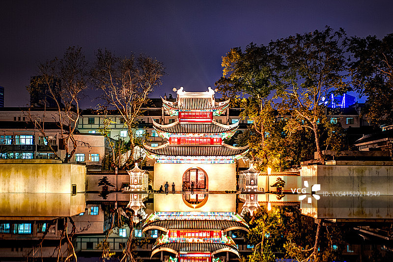 南京夫子庙图片素材