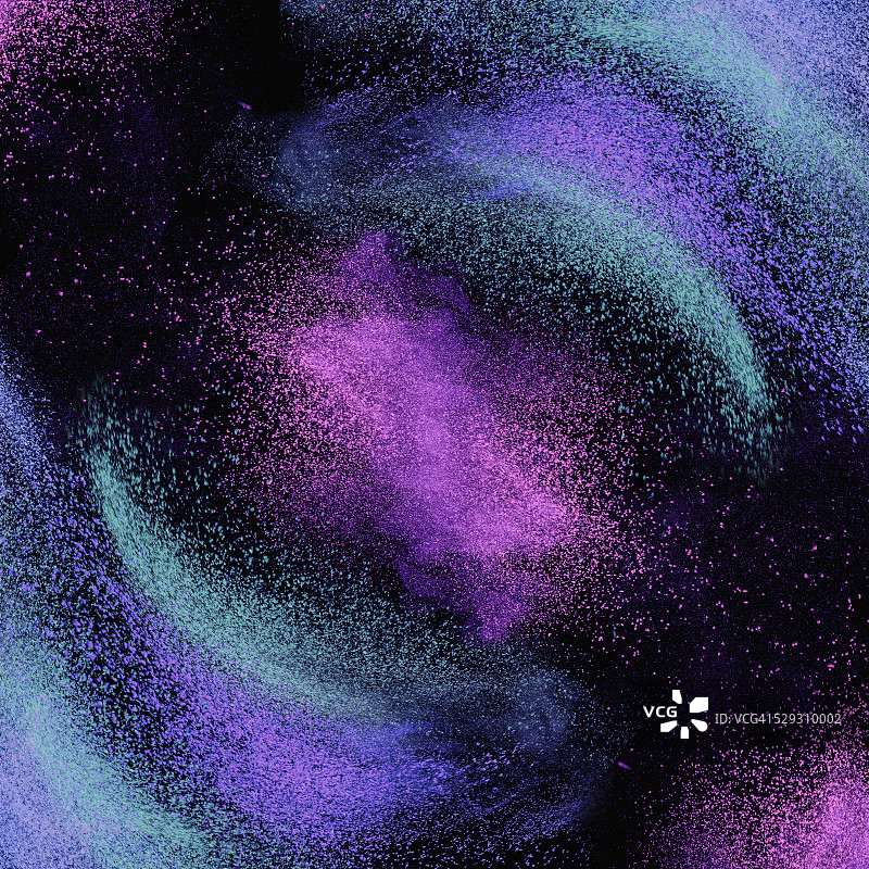 色彩鲜艳的眼影图片素材