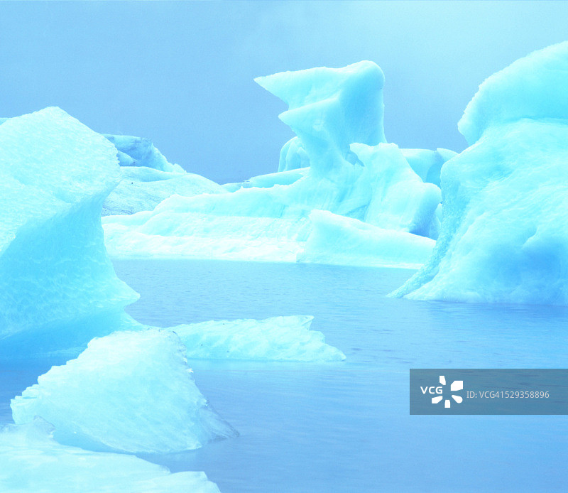 波塔基冰川图片素材