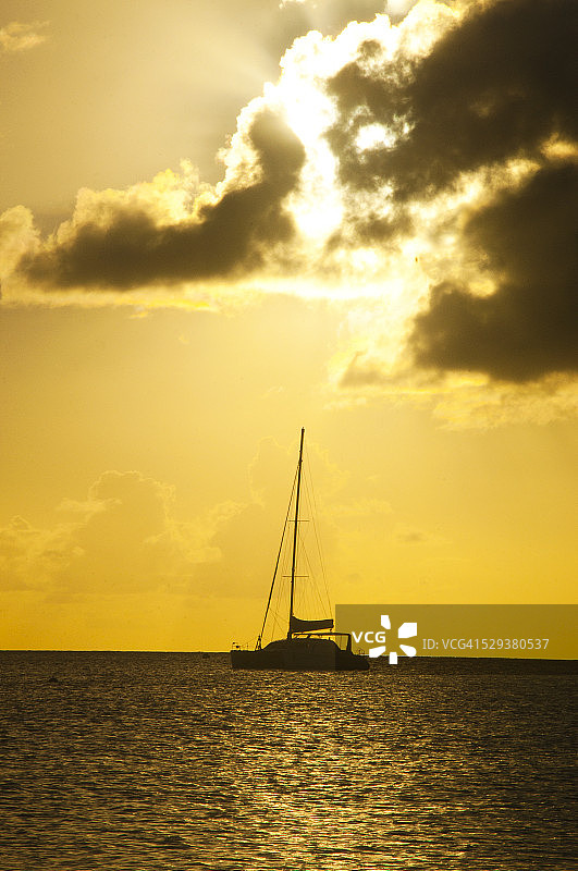 卡莱尔湾的船只图片素材