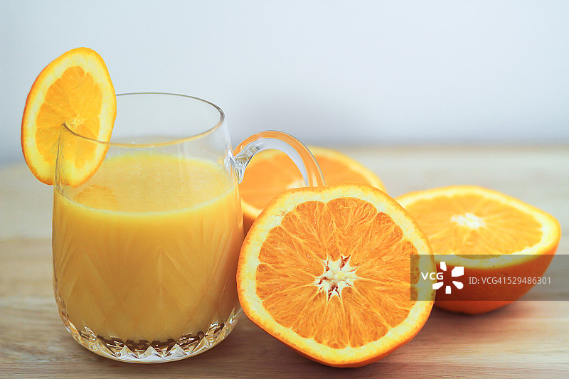 新鲜橙汁图片素材